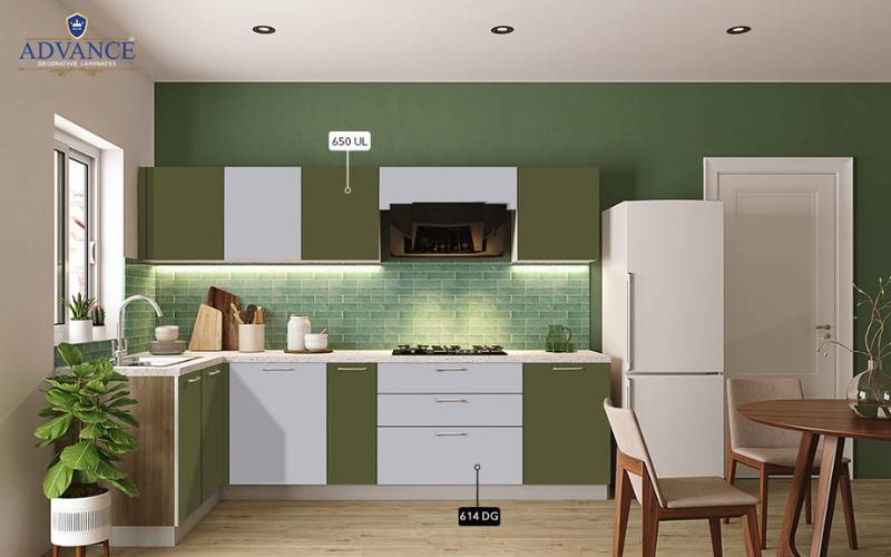 Kitchen laminate Colour - Retro-Inspired Designs