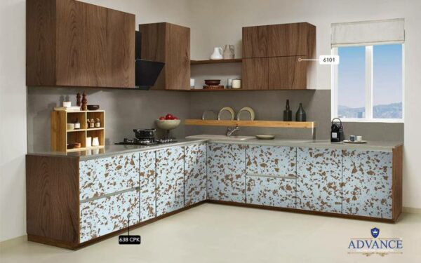 Laminate Kitchen Two Tone Cabinets 600x375 