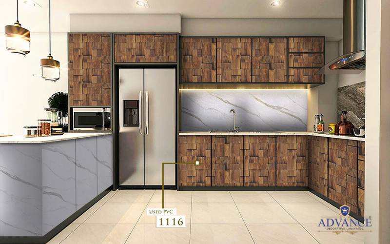 latest kitchen laminate design