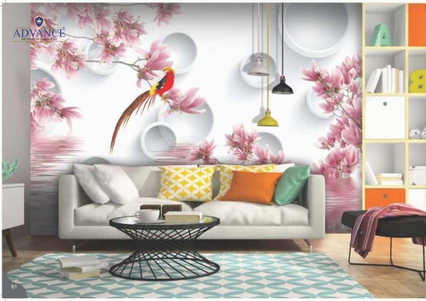 Custom Print Sunmica Design for living room