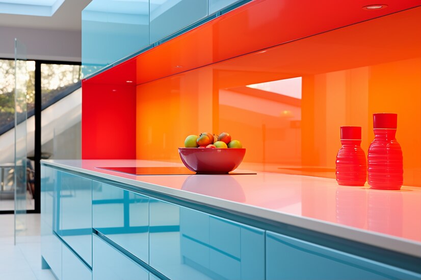 What is the difference between acrylic and high-gloss laminate?