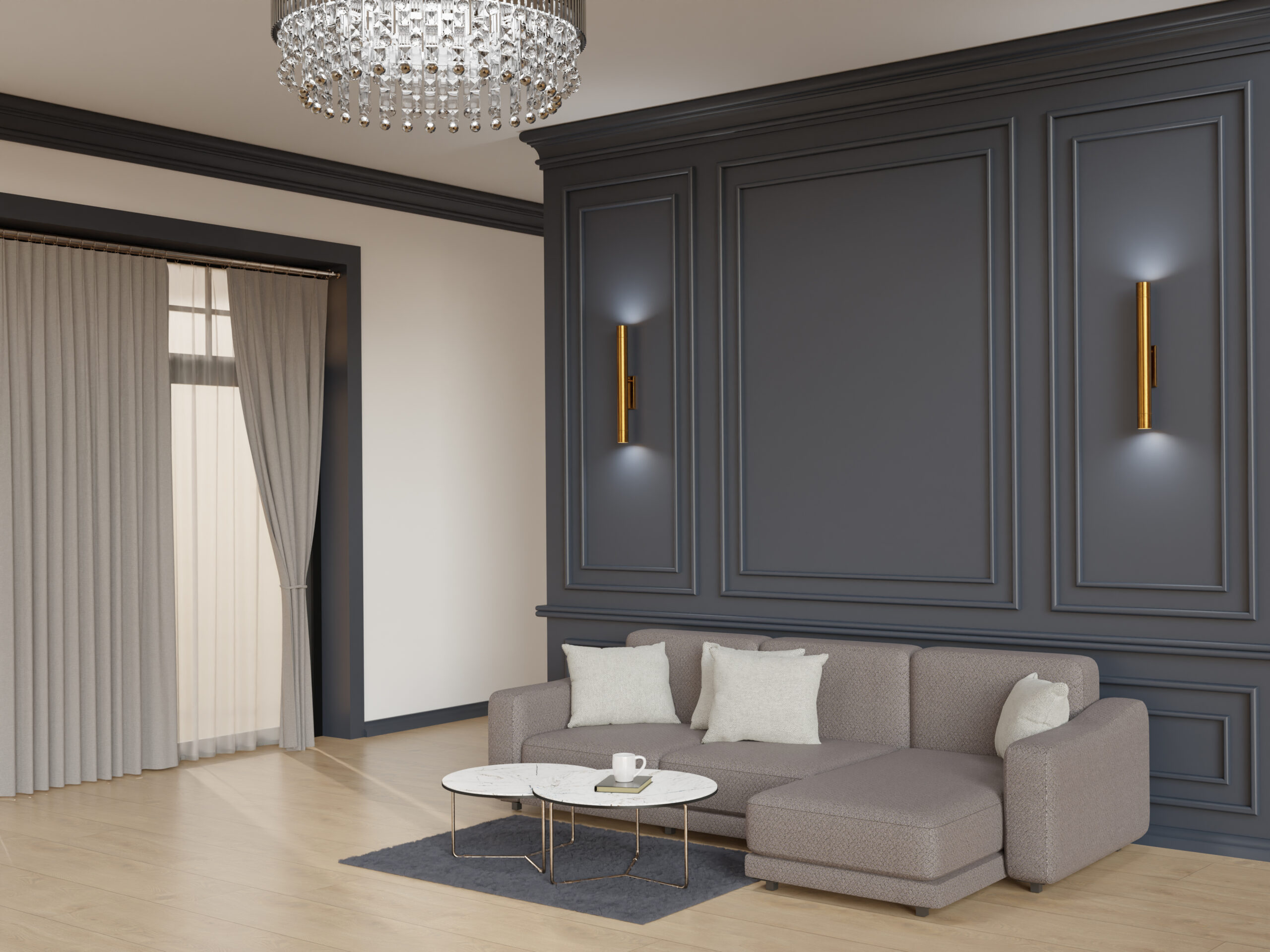Using Metallic Laminate in Your Living Room Design