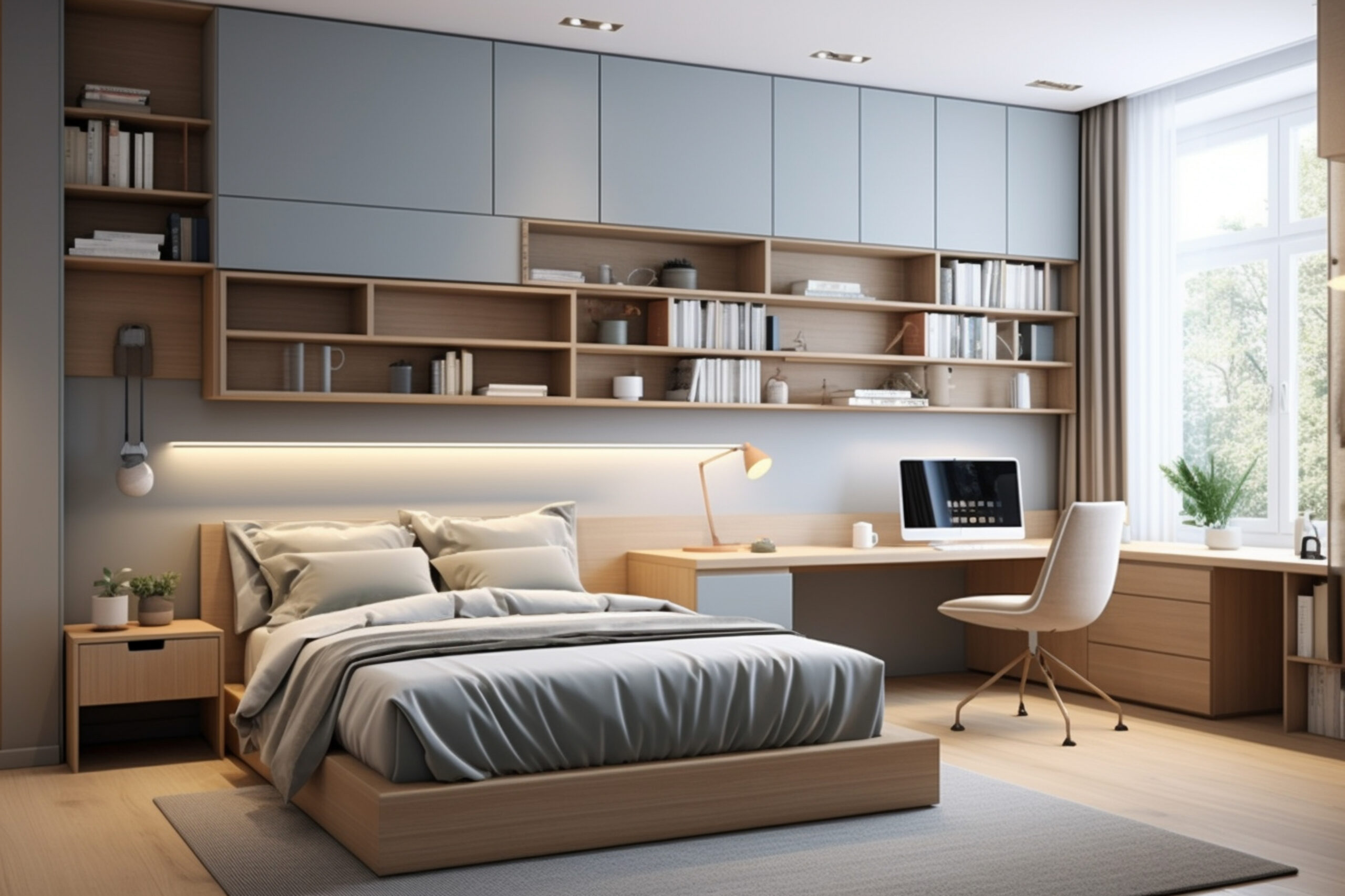Transforming Bedroom Decor with Laminate Cupboard Design