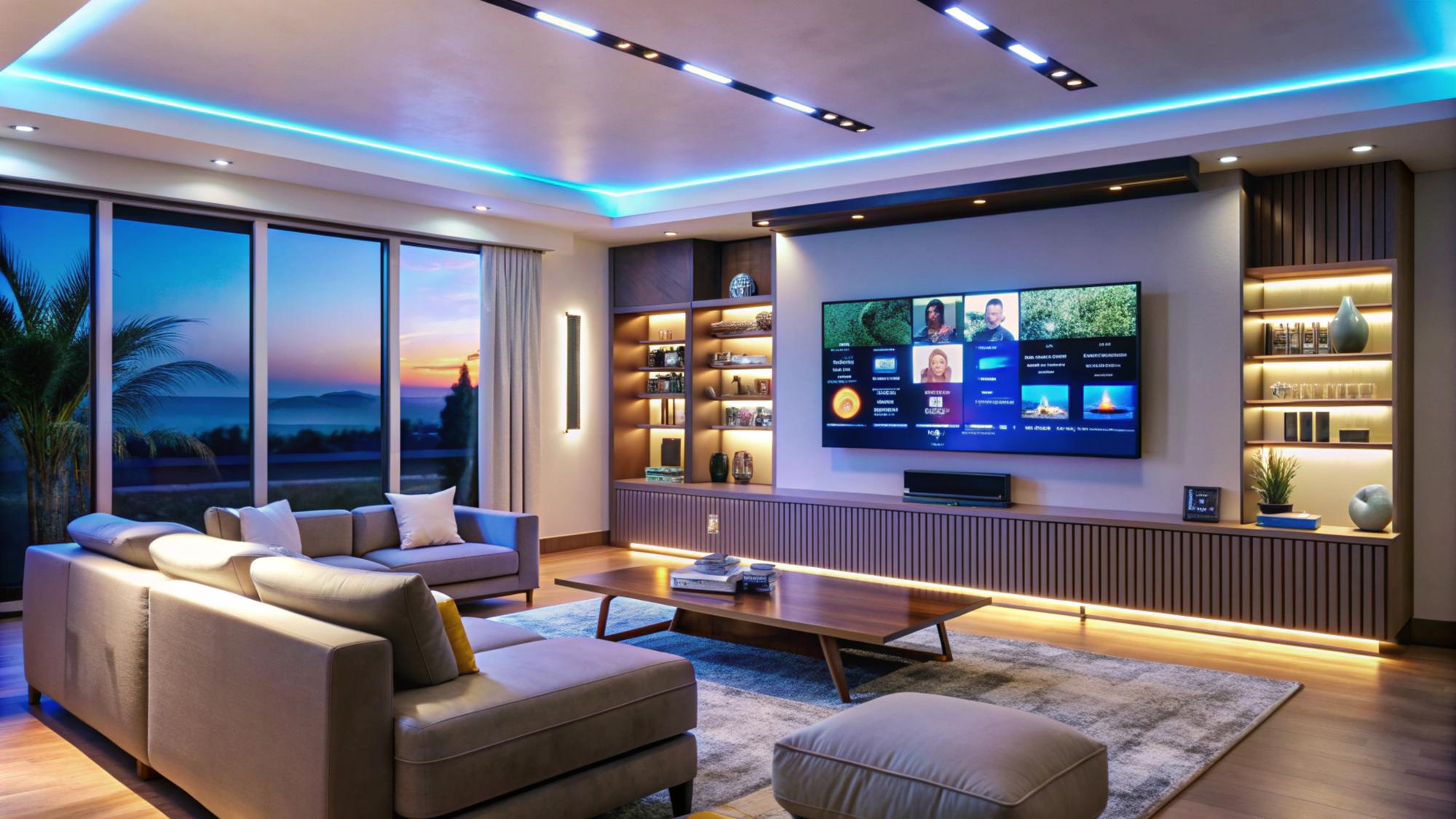 Using Gloss Finish Laminates in Home Theater Interiors