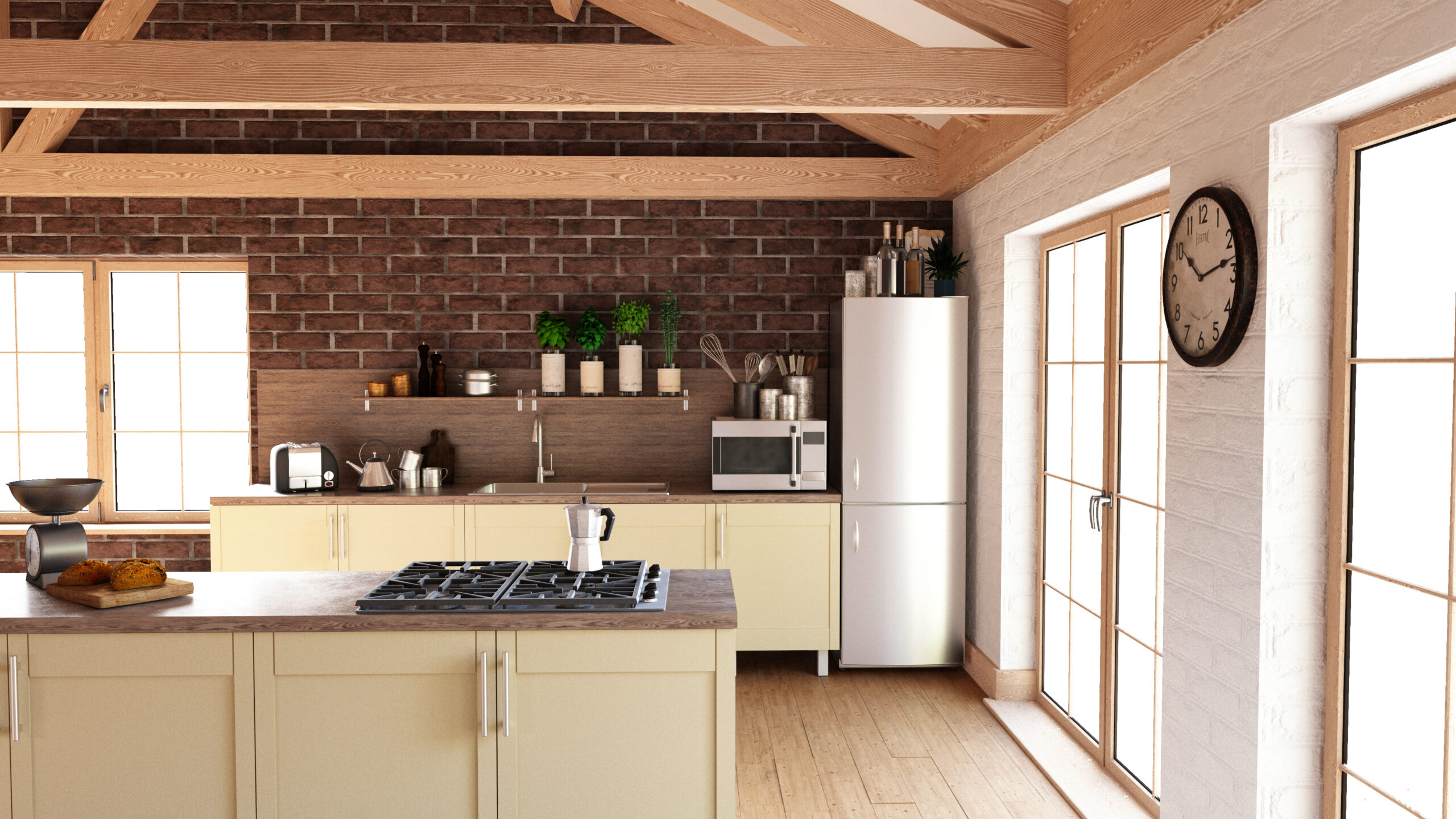 Textured Laminates for Small Kitchens: Space-Saving Designs